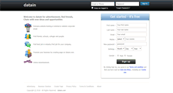 Desktop Screenshot of datain.com